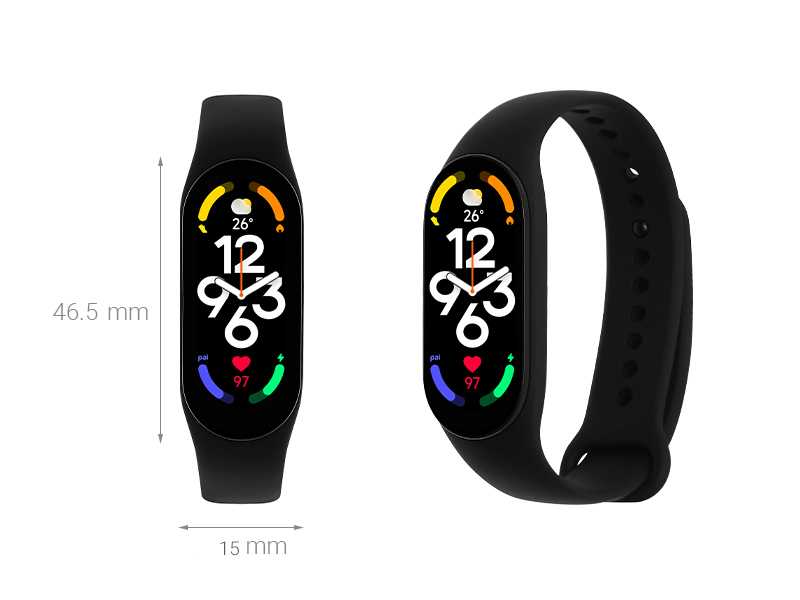 Vòng đeo tay thông minh Xiaomi Smart Band 7 - Hàng Chính Hãng