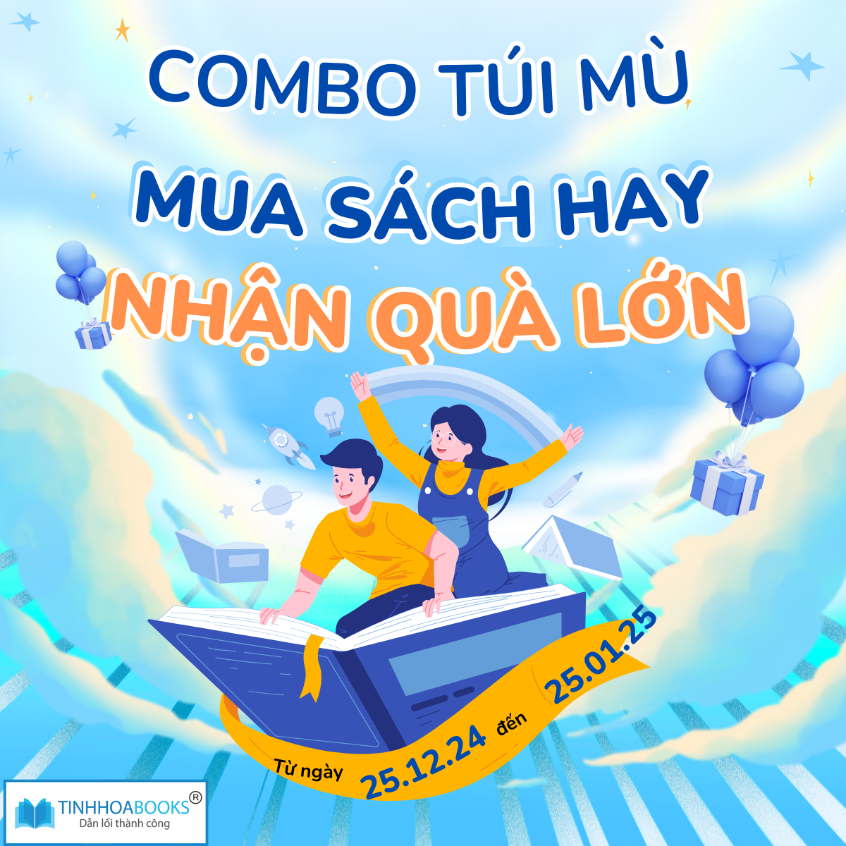 Combo sách &quot;Túi Mù&quot;- “Blind date with a book”: kinh tế, phát triển bản thân, sức khoẻ, trẻ em...(ngẫu nhiên)