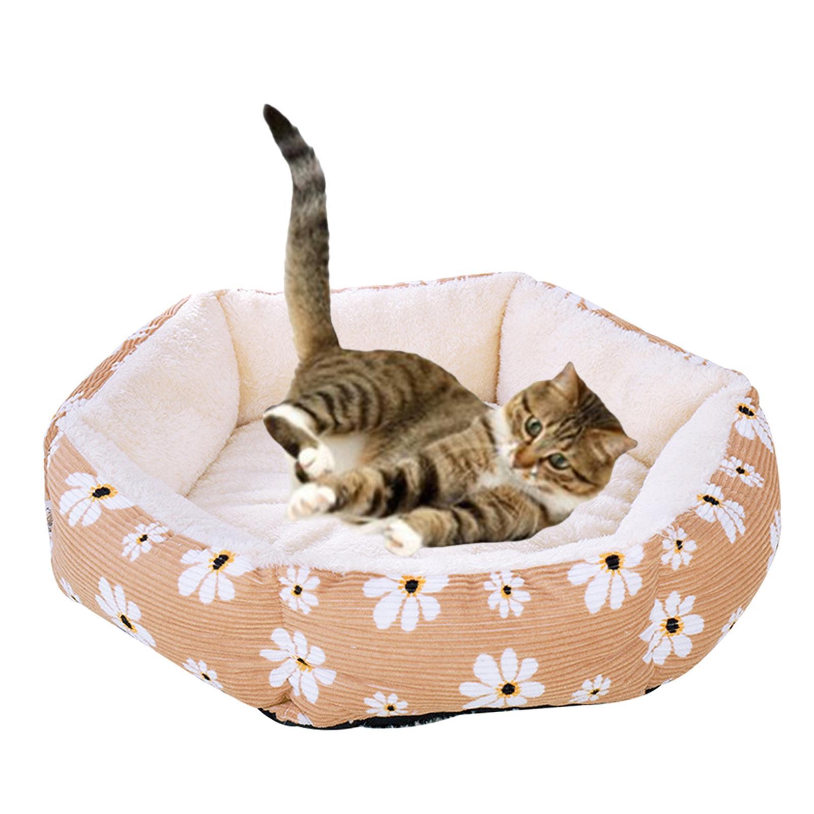 Warm Bed Pet Cushion Soft Sleeping Nest Cave Anti-Slip