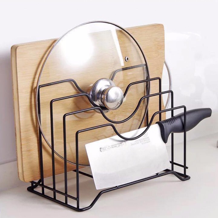 Kệ đựng dao thớt tiện lợi - hong khô dụng cụ một cách sạch sẽ - phụ kiệ làm bếp không thể thiếu