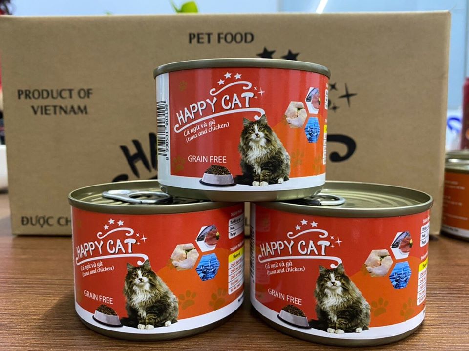 Pate cá ngừ Happy Cat cho mèo 160gr