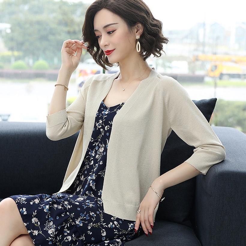 Hình ảnh Áo Khoác Len Nữ - Áo Khoác Cardigan Nữ