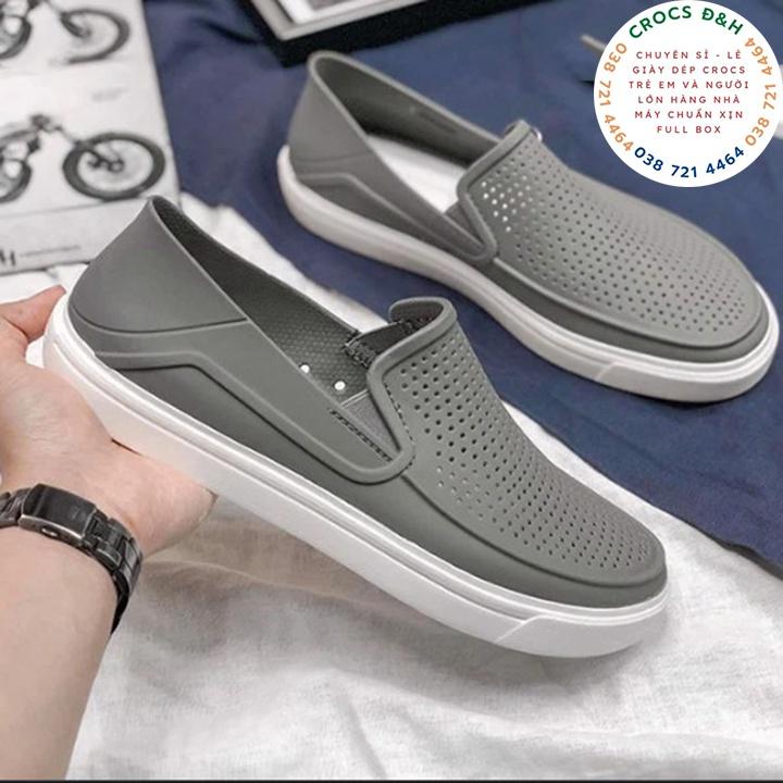 Giày dép - giày nhựa citilane roka slip on cho nam, chống thấm nước, chống trơn trượt, chống hôi chân, hàng xuất xịn