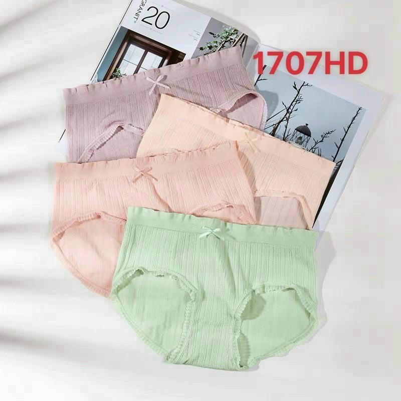 Quần Lót Nữ Cotton Kháng Khuẩn Thắt Nơ Đáng Yêu