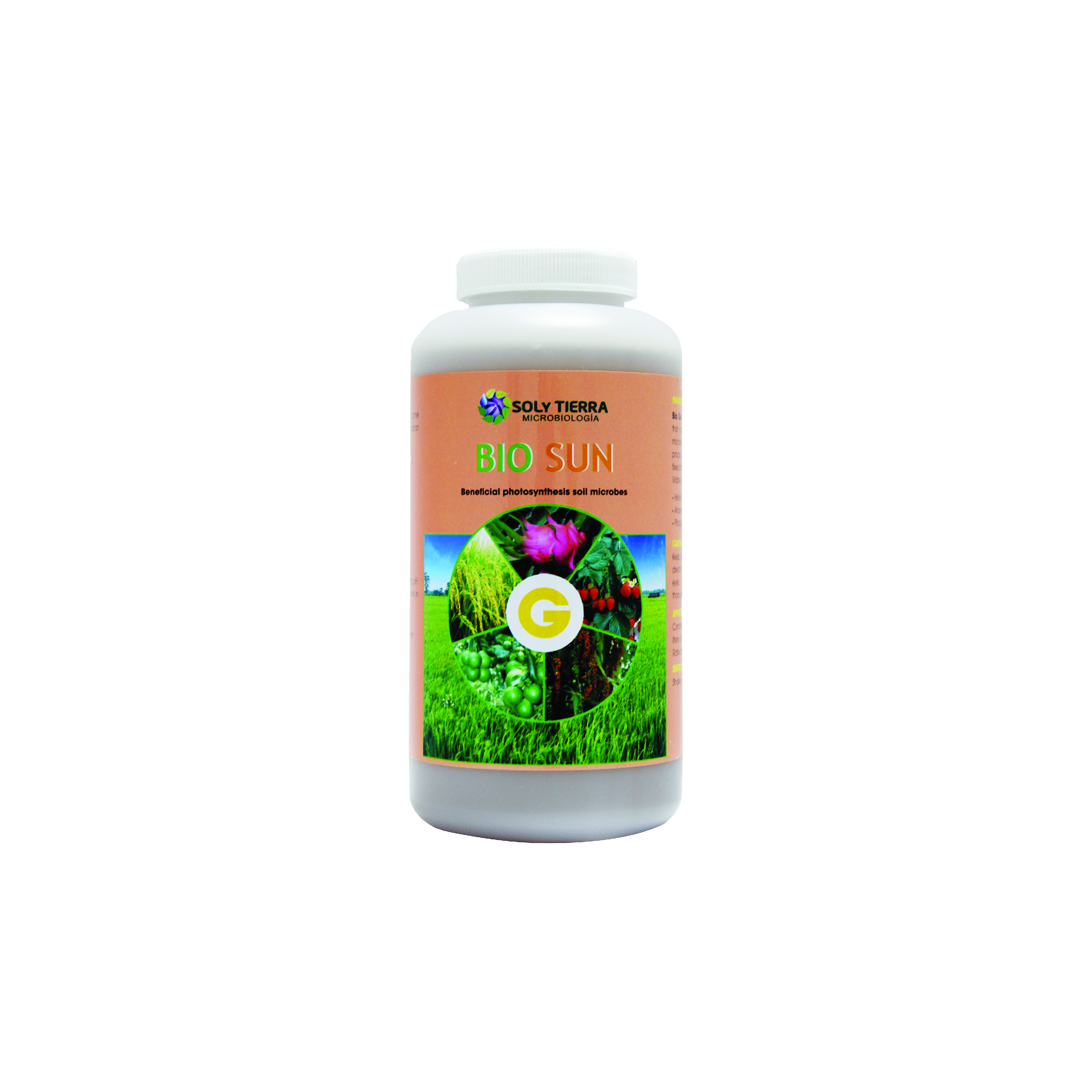 Vi sinh tăng cường, bổ sung quang hợp cho cây Bio Sun NSX Soly Tierra - Chai 1 quarter