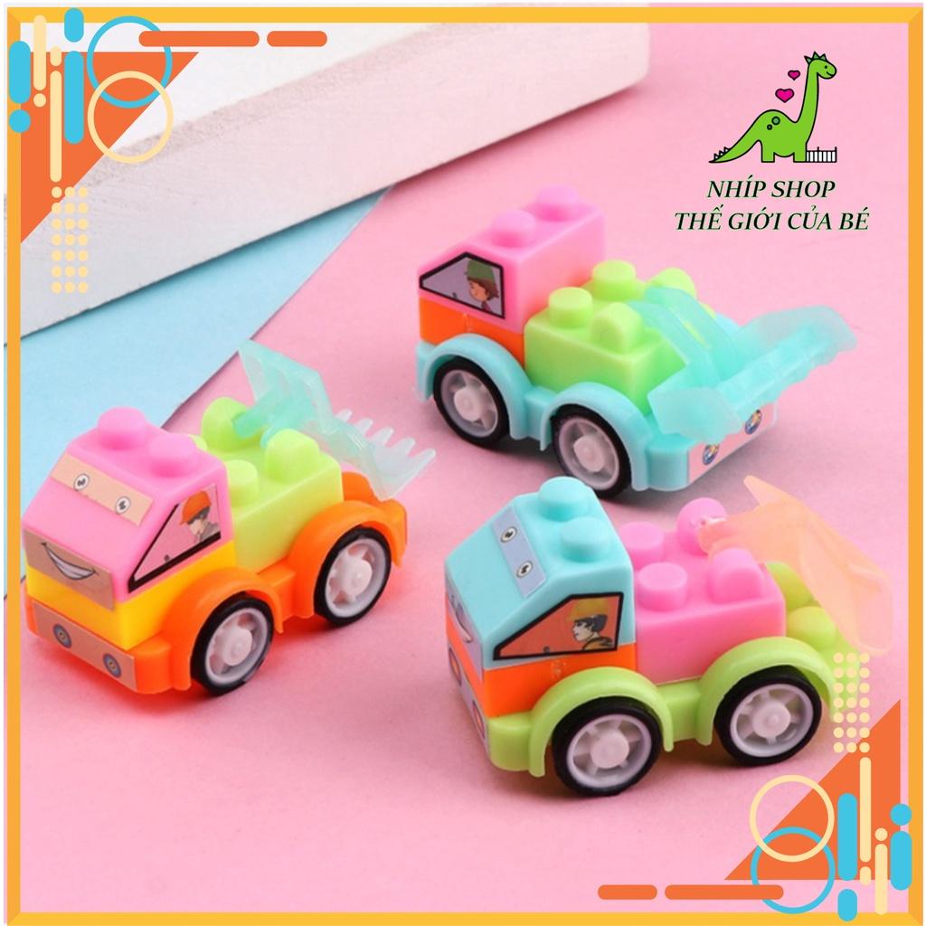 Xe hơi đồ chơi mini lắp ráp dành cho trẻ em