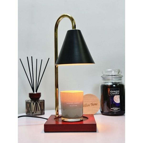 Đèn đốt nến thơm - Phụ kiện nến thơm BBW, Yankee, Candle Cup - Đế gỗ chỉnh cao thấp