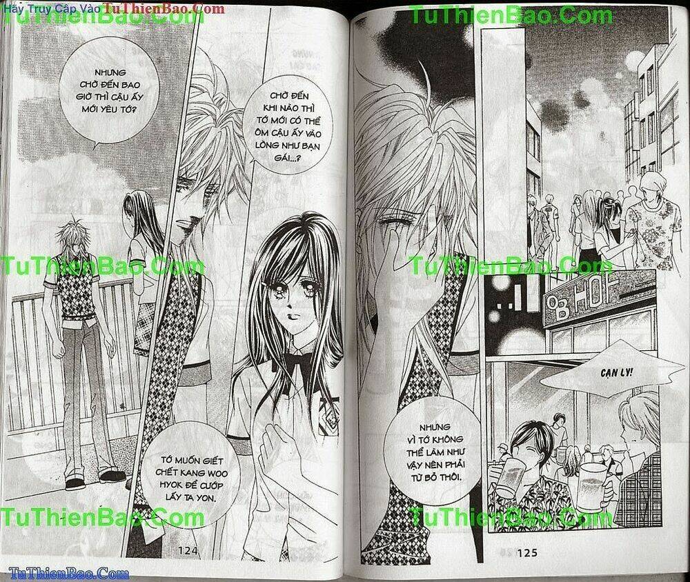 tiểu tử quậy bản đẹp - become habituated to kiss chapter 13 64