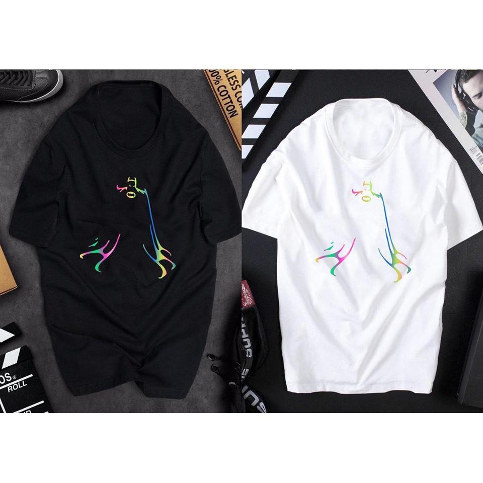 Áo thun Unisex phản quang 7 màu Có size tay lỡ .