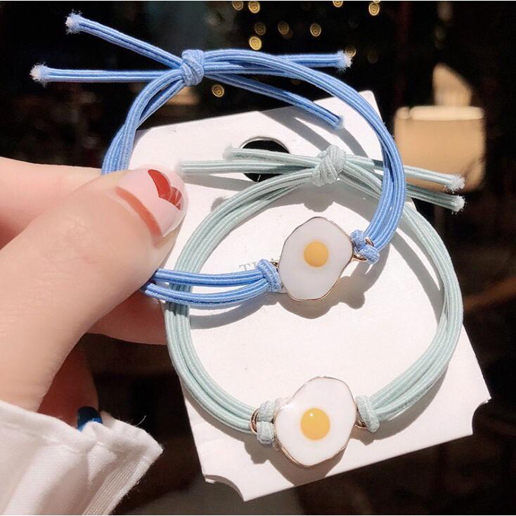 DÂY BUỘC TÓC TRỨNG SIÊU ĐÁNG YÊU