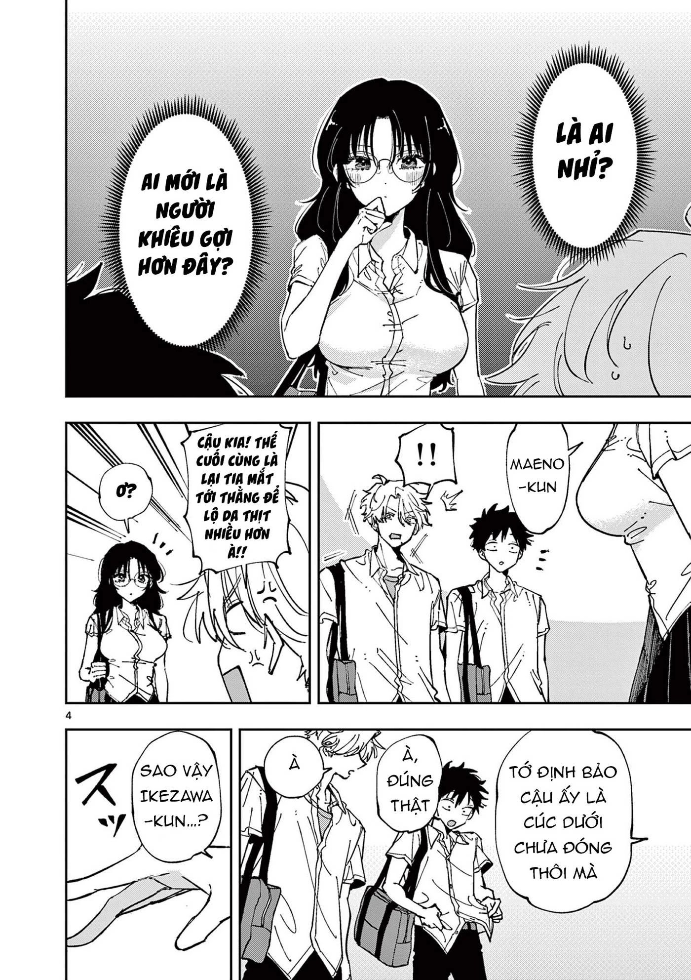 cậu bạn bàn bên cứ nhìn tôi bằng ánh mắt đó - tonari no seki no yatsu ga souiu me de mitekuru chapter 8 4