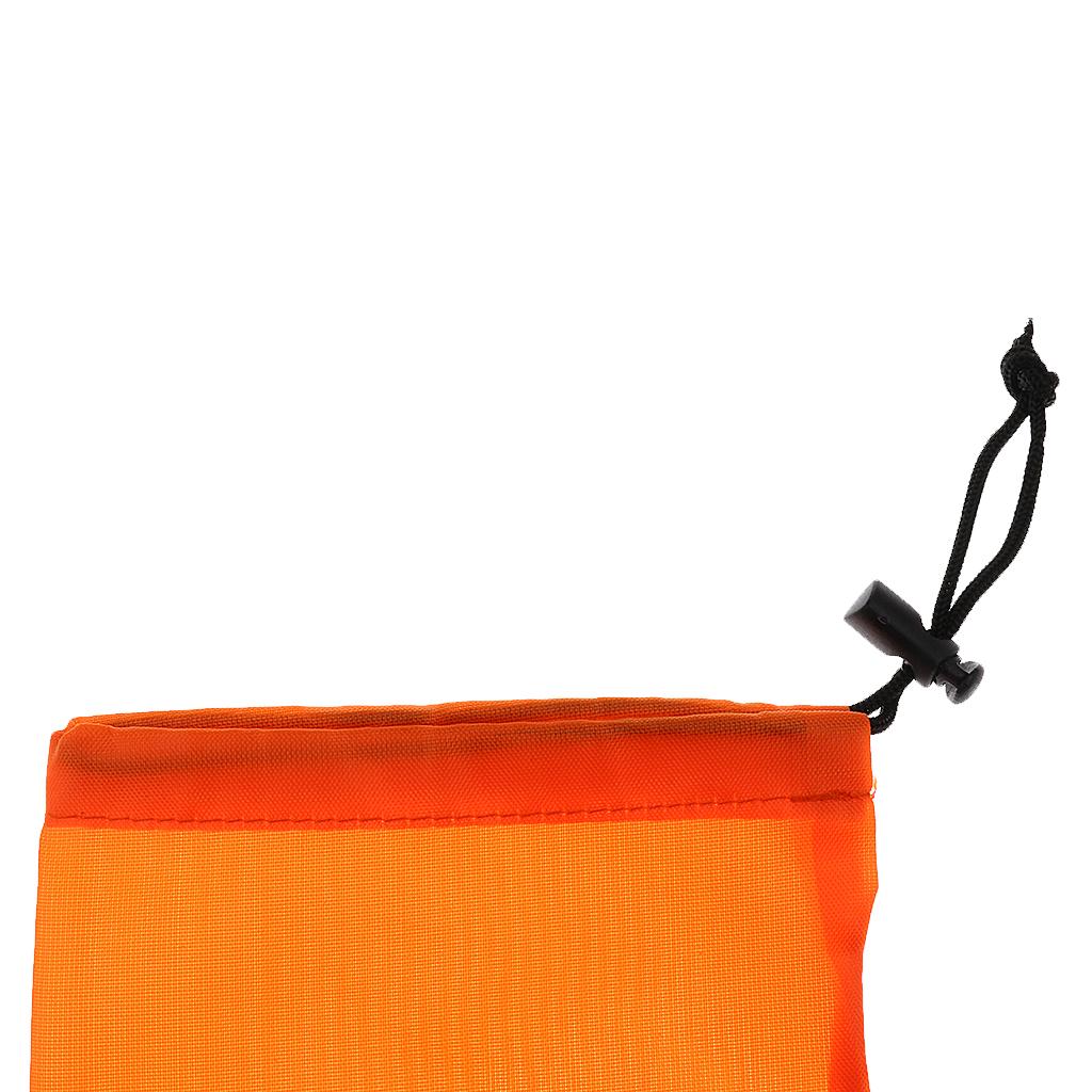 4 Pieces Heavy Duty Tent Nail and Hammer Storage Bag, Oxford Camping Stakes Pegs Pouch Holder Case - Tent Pegs Not Included