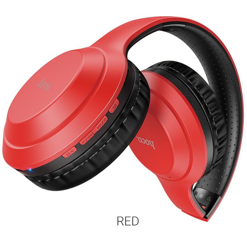 Tai nghe bluetooth chụp tai Hoco W30 có khe cắm thẻ nhớ và chân cắm 3.5mm rẻ bền đẹp xịn học sinh sinh viên văn phòng  - Hàng chính hãng