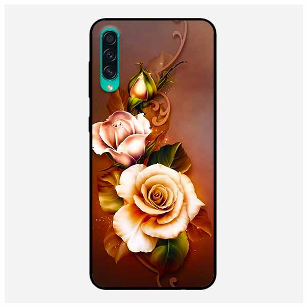Ốp Lưng in cho Samsung A50s Mẫu Hoa Hồng  - Hàng Chính Hãng