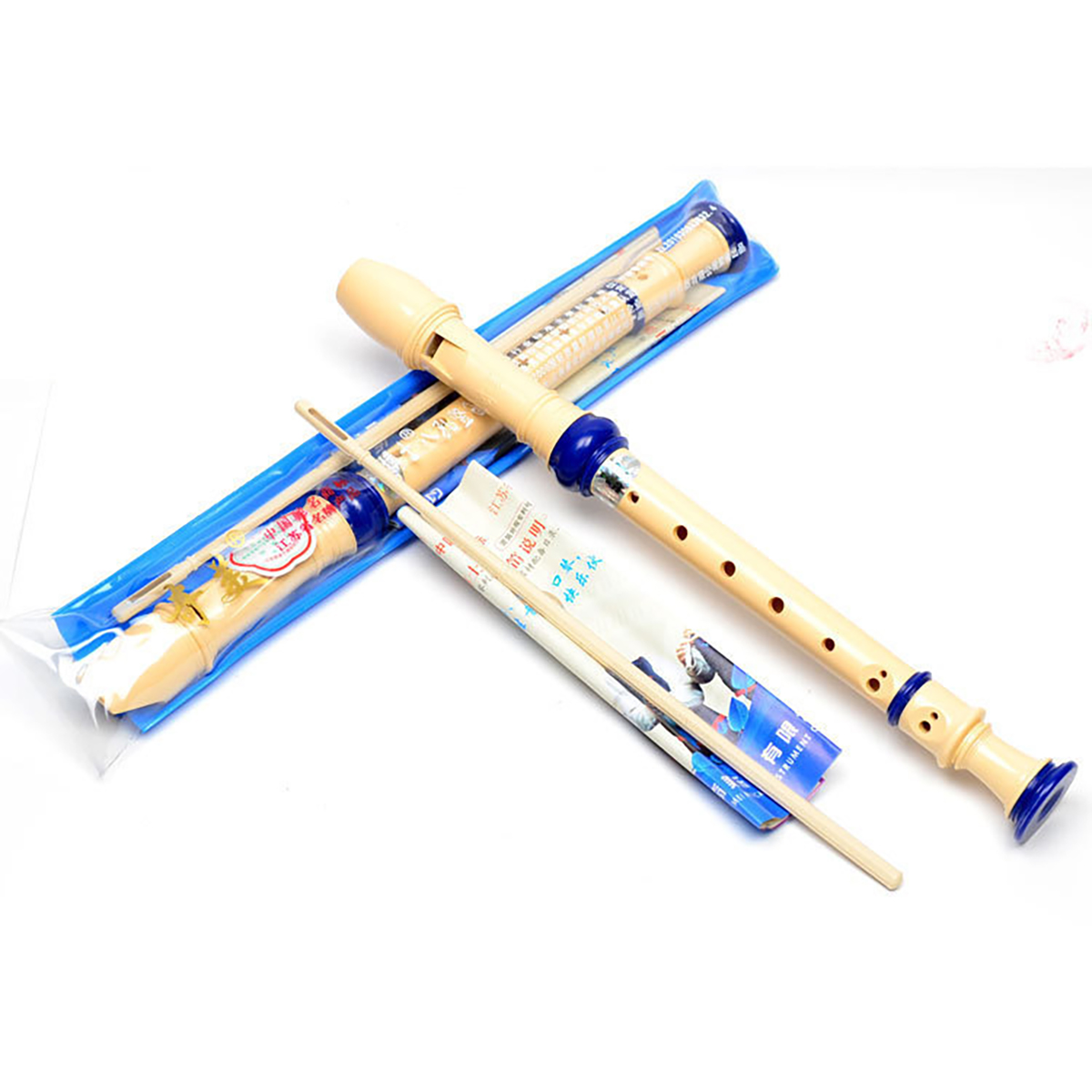 Sáo Dọc Recorder Trắng Âm Chuẩn Dễ Thổi, Phù Hợp Cho Người Mới Bắt Đầu