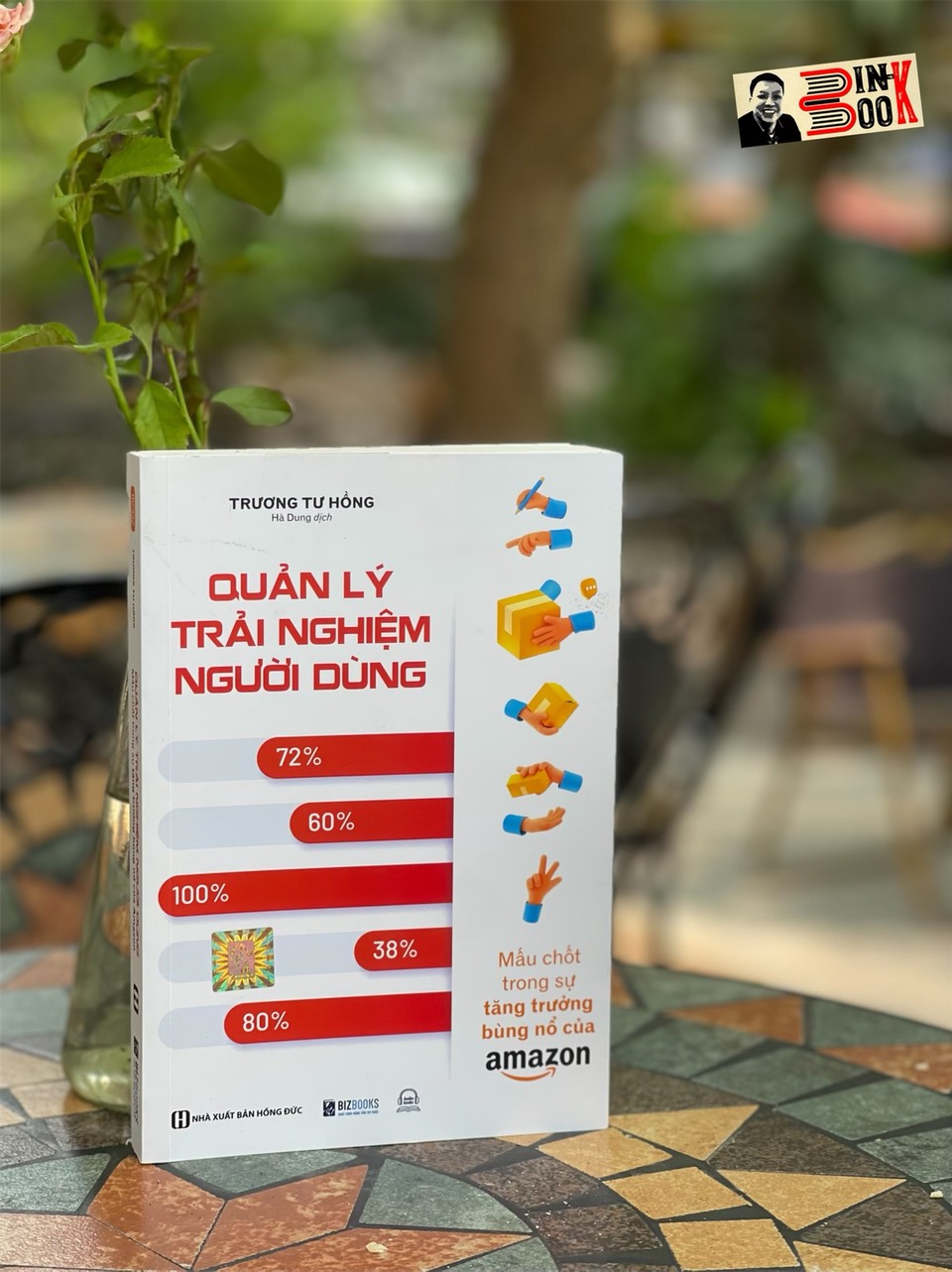 QUẢN LÝ TRẢI NGHIỆM NGƯỜI DÙNG – Mấu chốt trong sự tăng trưởng bùng nổ của Amazon – Trương Tư Hồng – Hà Dung dịch – Bizbooks – NXB Hồng Đức