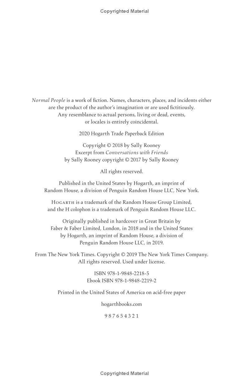Sách ngoại văn: Normal People: A Novel