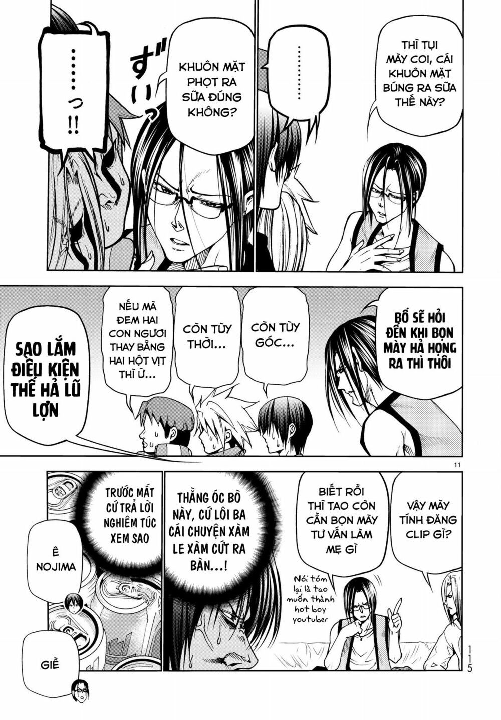 cô gái thích lặn - grand blue chapter 44 11