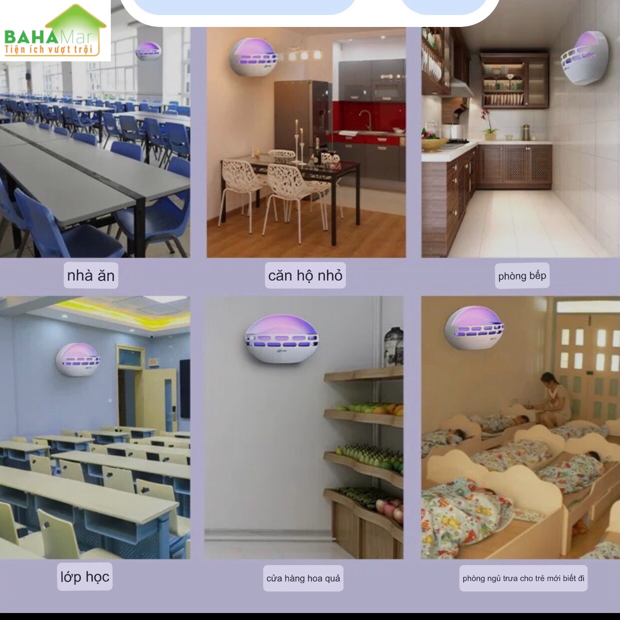 ĐÈN DIỆT MUỖI, RUỒI, CÔN TRÙNG CÓ THỂ TREO TƯỜNG PHÙ HỢP MỌI ĐỊA HÌNH "BAHAMAR" Hiệu quả cao với ánh sáng thu hút
