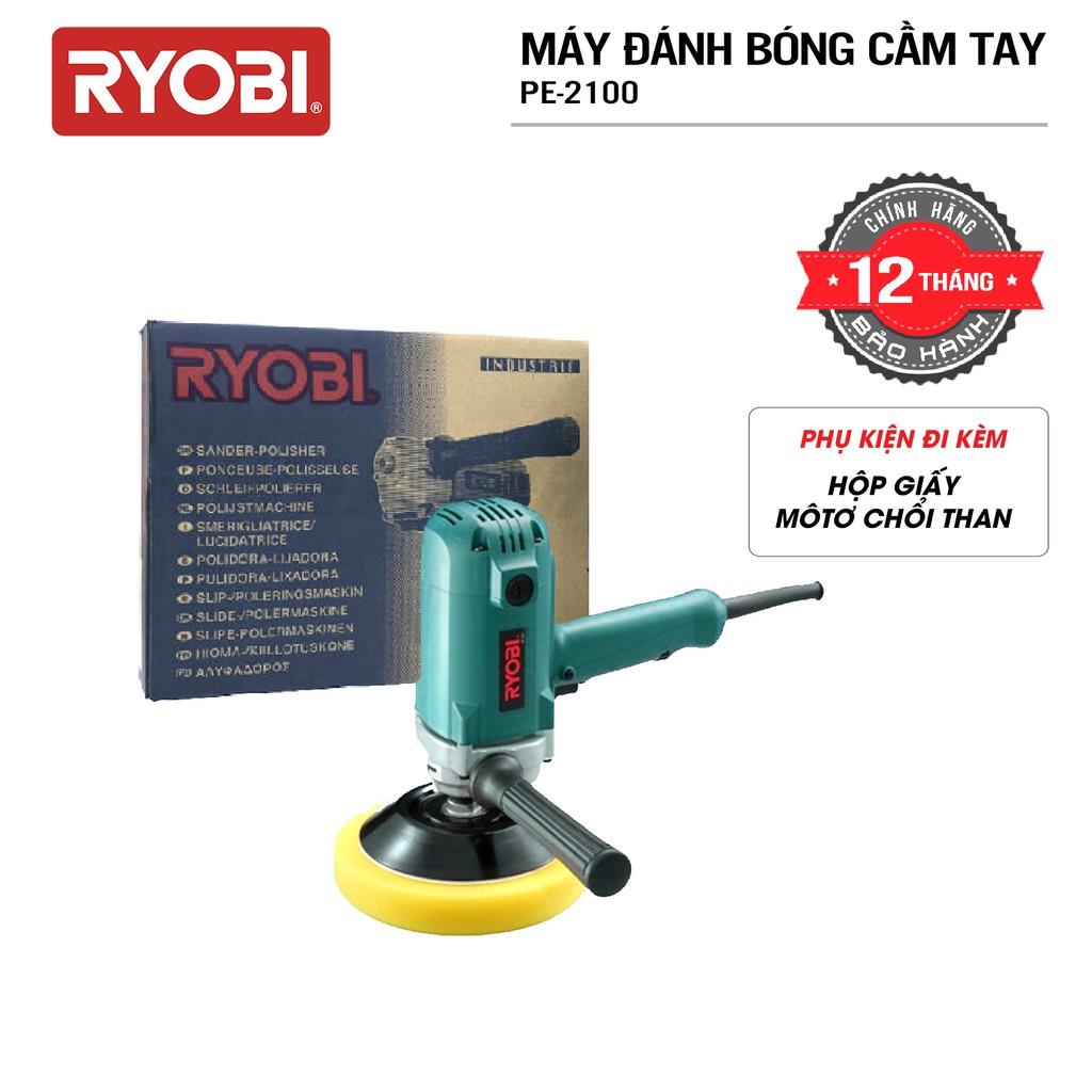 Máy đánh bóng cầm tay đa năng điện 950W RYOBI (KYOCERA) - PE-2100 (Kèm Môtơ chổi than)