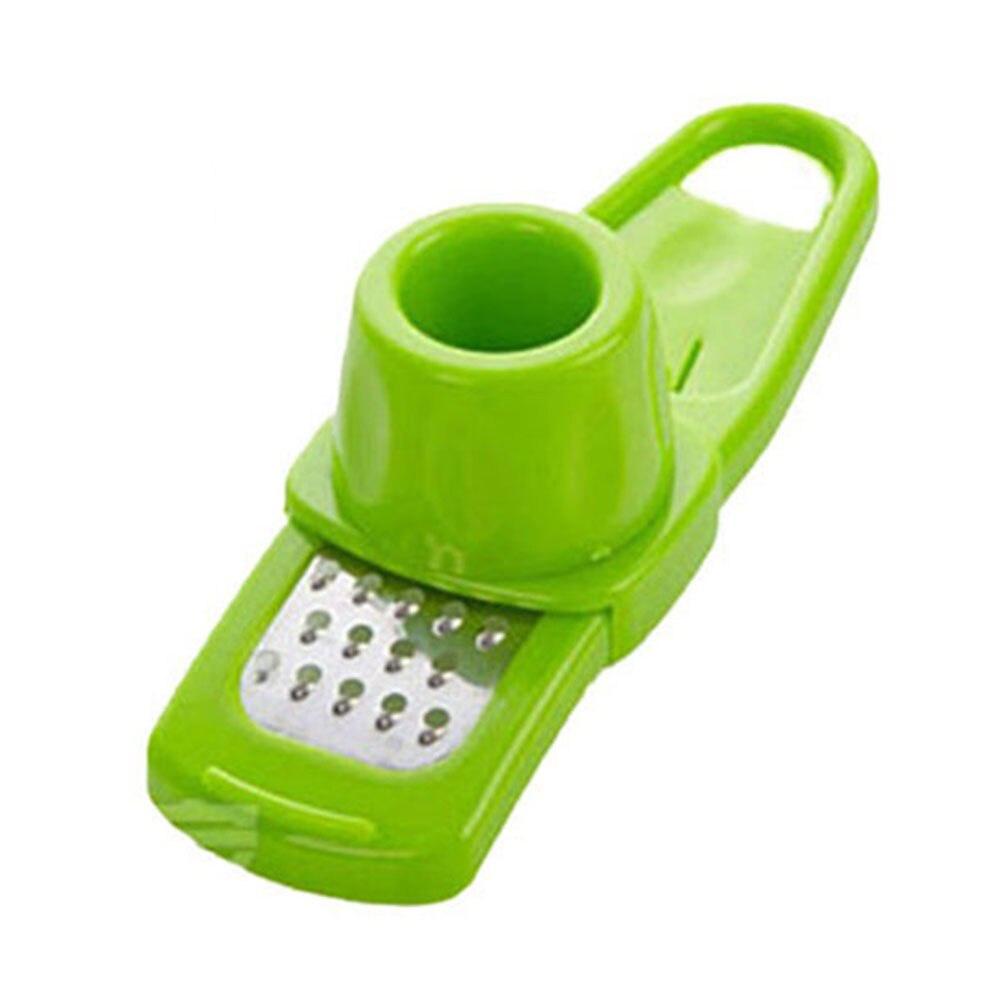 Multifunction Stainless Steel Pressing Garlic Slicer Cutter Shredder Kitchen Tool ABS+Stainless Steel