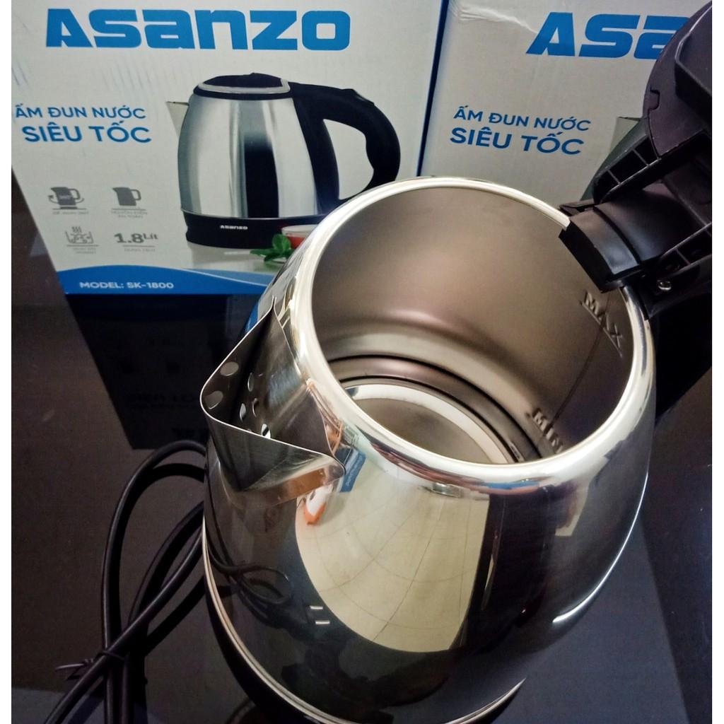 Bình Đun Siêu Tốc Asanzo SK-1800 (1.8L) - Hàng Chính Hãng