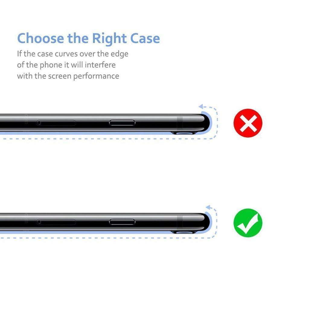 For iPhone 8 Glass Screen Protector,Front+Back Outer Screen Shield,5D Curved Full Coverage Edge to Edge Tempered Glass Screen Protector with Installation Kit