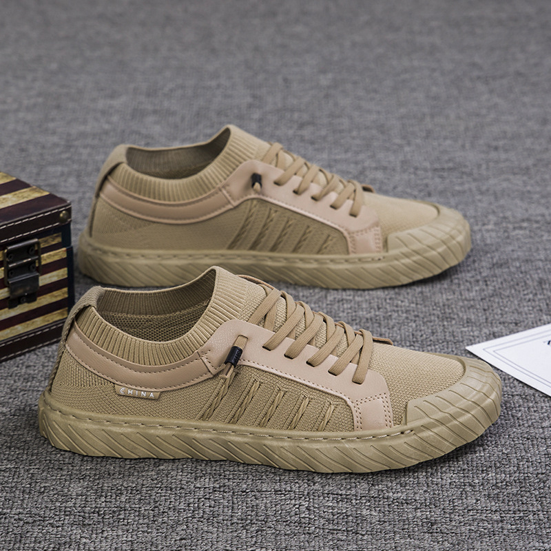 Giày Sneaker Nam A011M- GiàyThể Thao Vải Nam Cao Cấp Nhẹ Bền Êm Chân-Thoáng Khí 2 Màu