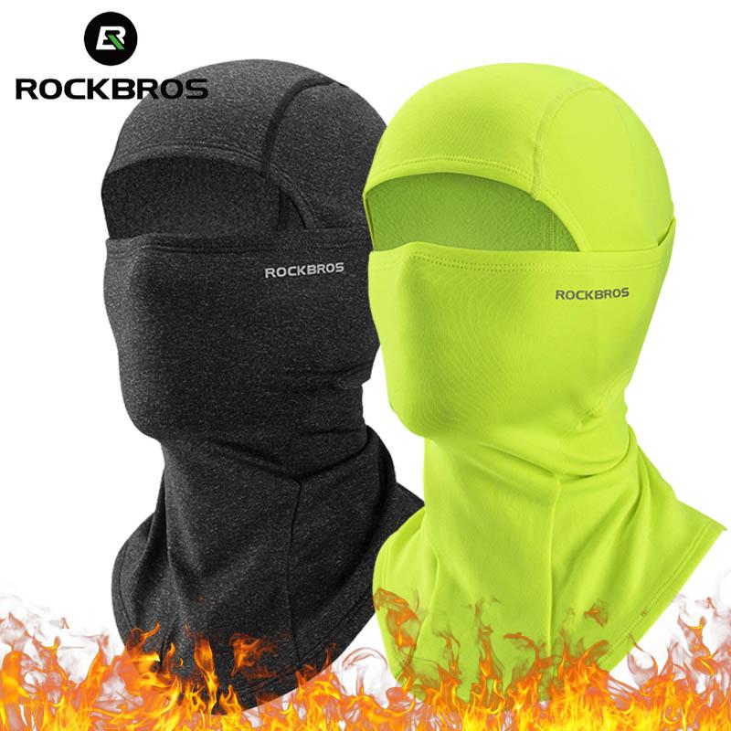 Rockbros giữ ấm Balaclava Phụ nữ mùa đông Mũ bảo hiểm xe máy Mũ bảo hiểm xe đạp bên trong xe đạp trượt tuyết mặt nạ Color: Style B black