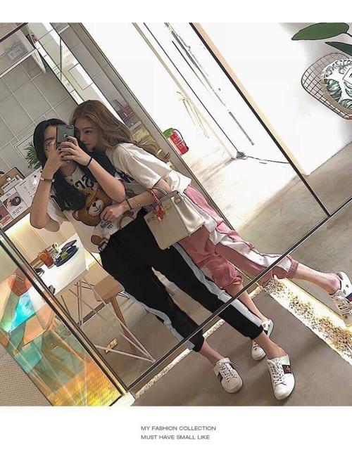 Quần jogger sọc viền cực hot