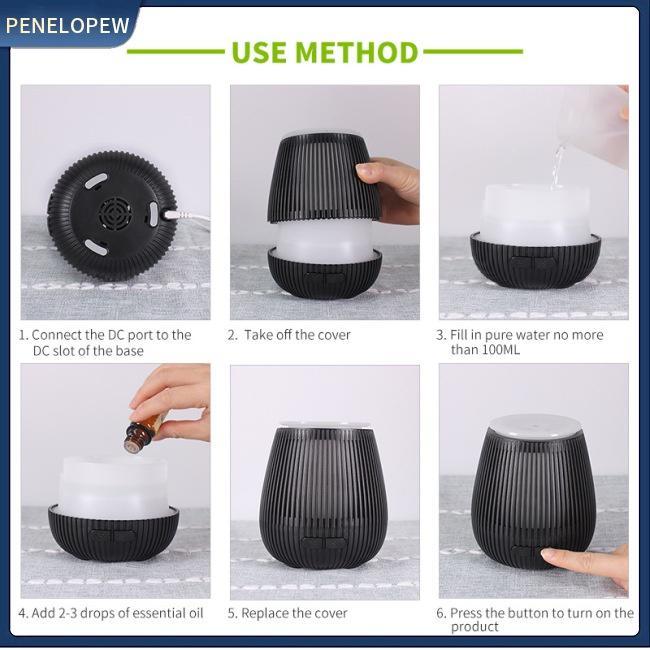 Máy Khuếch Tán Tinh Dầu 100ML Điều Khiển Từ Xa