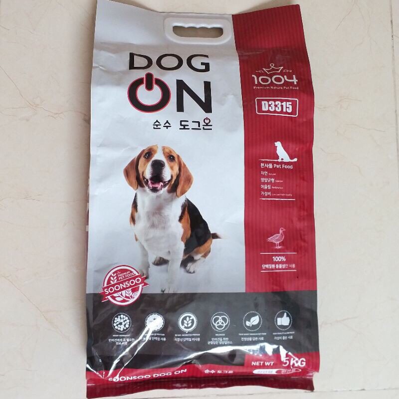 Thức ăn hạt dành cho Chó mọi lứa tuổi Dog'on - 5kg