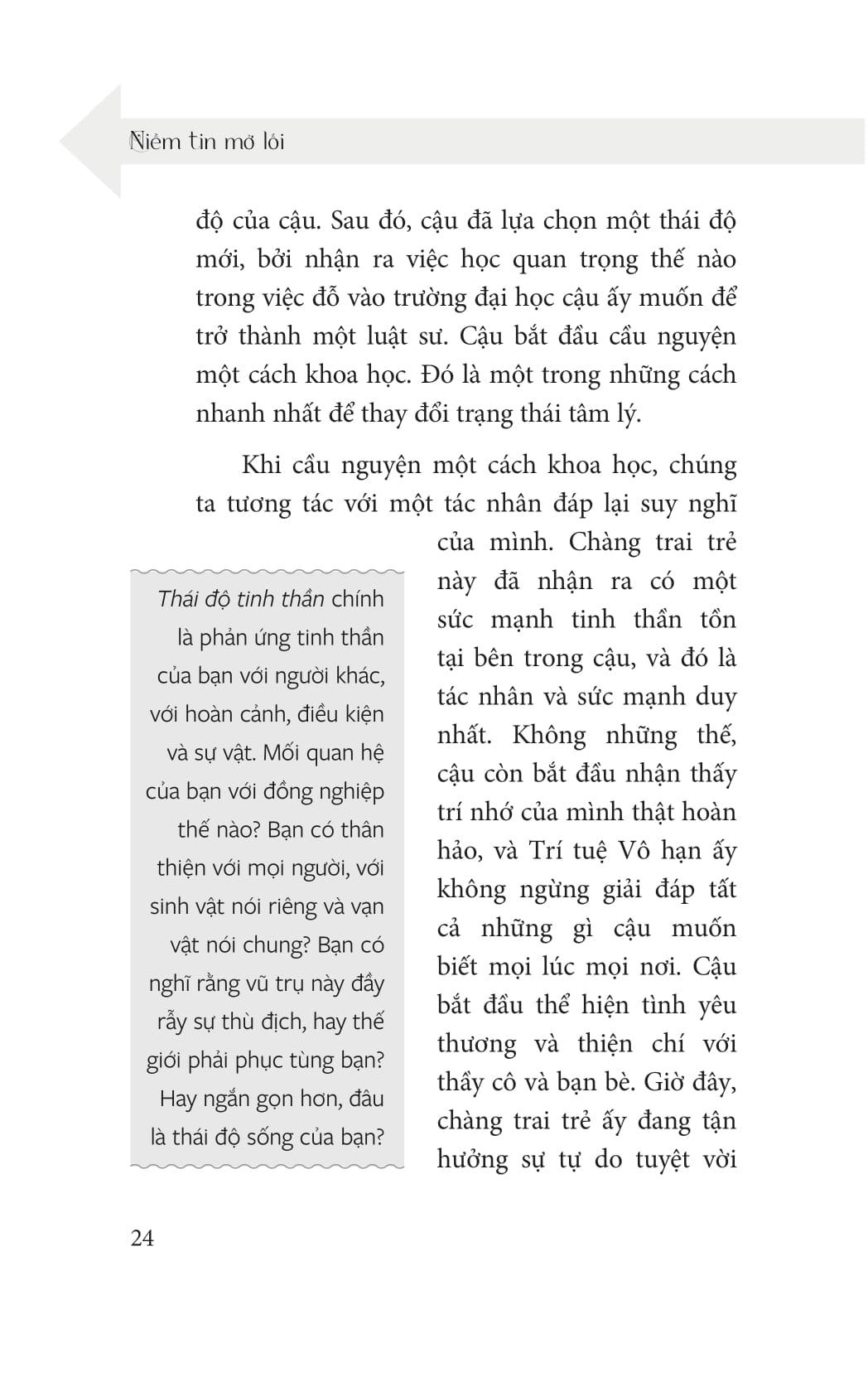 Sách Niềm Tin Mở Lối