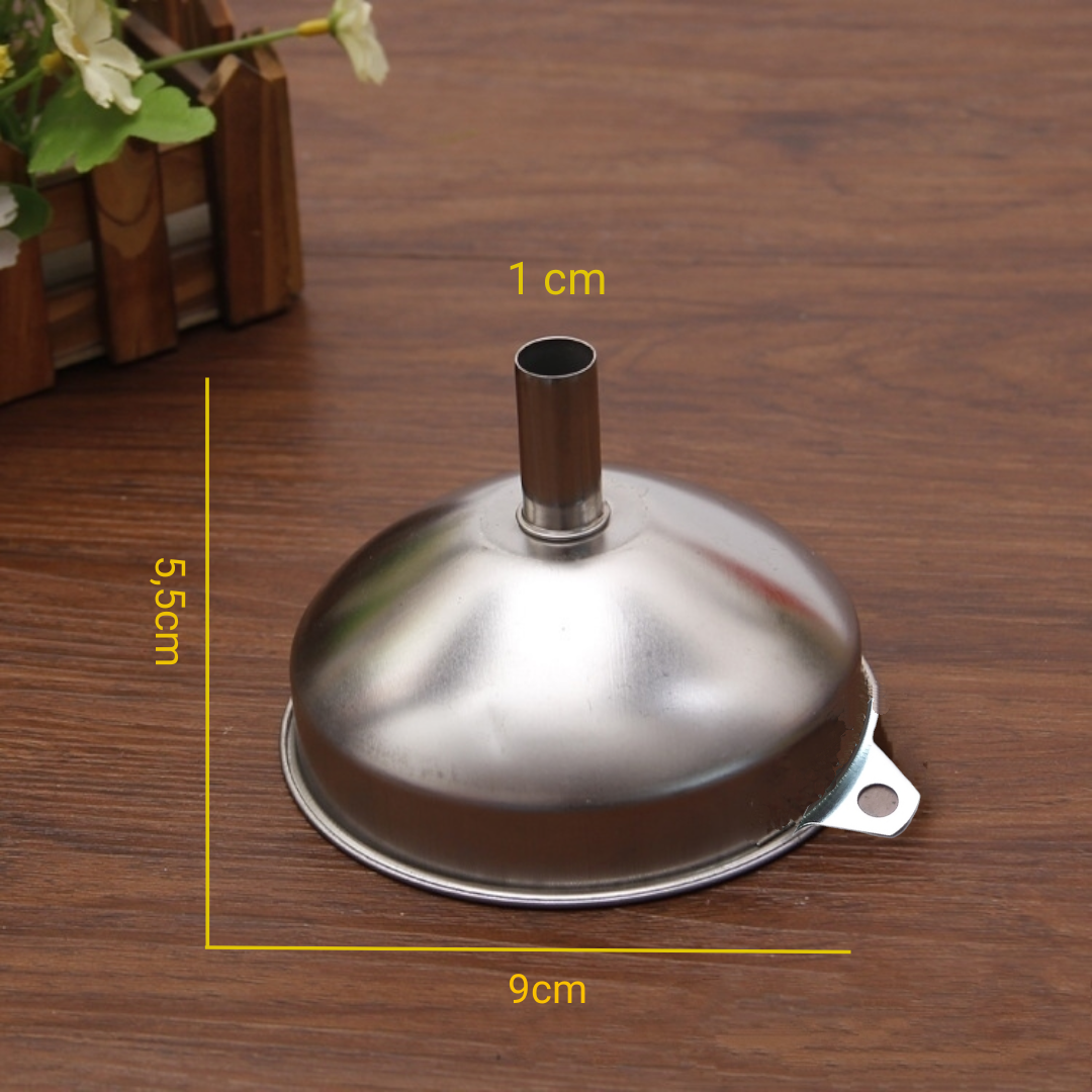 PHỄU QUẶNG INOX SUS 304 CAO CẤP Size 9cm SIÊU ĐẸP. Dụng Cụ Nhà Bếp dùng Pha chế, chế biến. Phù hợp GIA ĐÌNH NHÀ HÀNG ( hàng nội địa nhật)