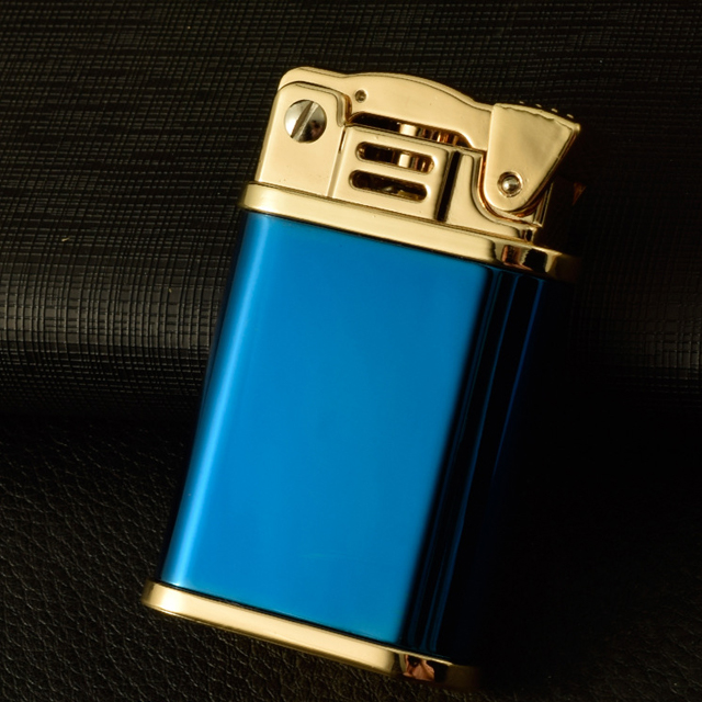 Vỏ Hột Quẹt Bật Lửa Xăng Chief CF211 Làm Bằng Đồng Nguyên Khối Nhiều Màu - Dùng Xăng Bấc Đá Cao Cấp