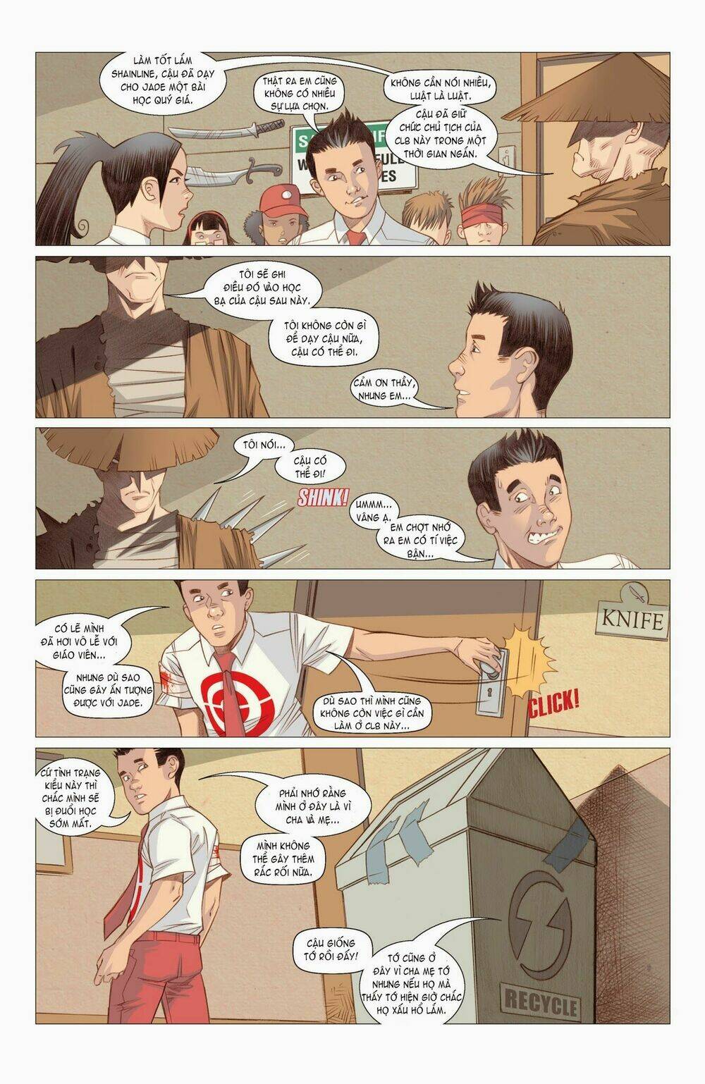 five weapons chapter 2 8