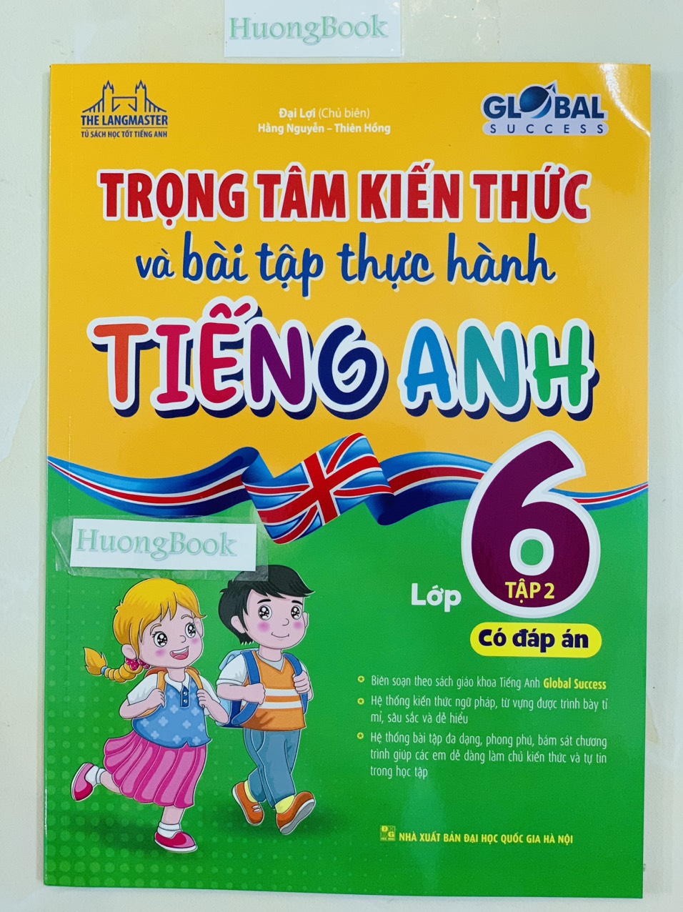 Sách - Trọng tâm kiến thức và bài tập thực hành tiếng anh lớp 6 tập 2