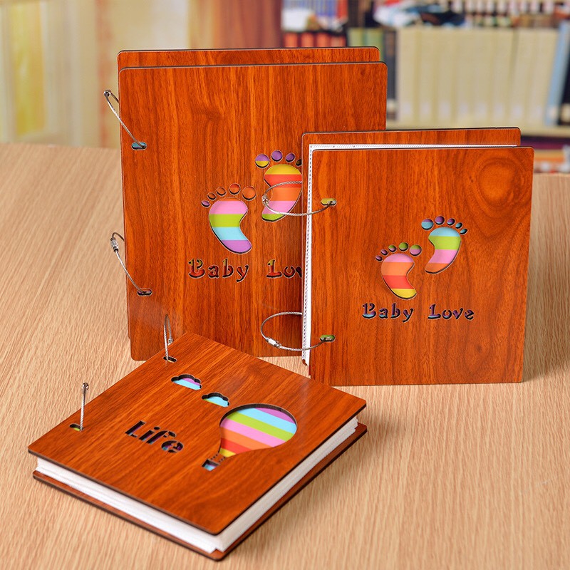 ALBUM MINI CHẤT LIỆU GỖ SIÊU ĐẸP - LƯU TRỮ HÌNH ẢNH KỸ NIỆM ĐÁNG NHỚ (Giao Hàng Theo Mẫu Ngẫu Nhiên)