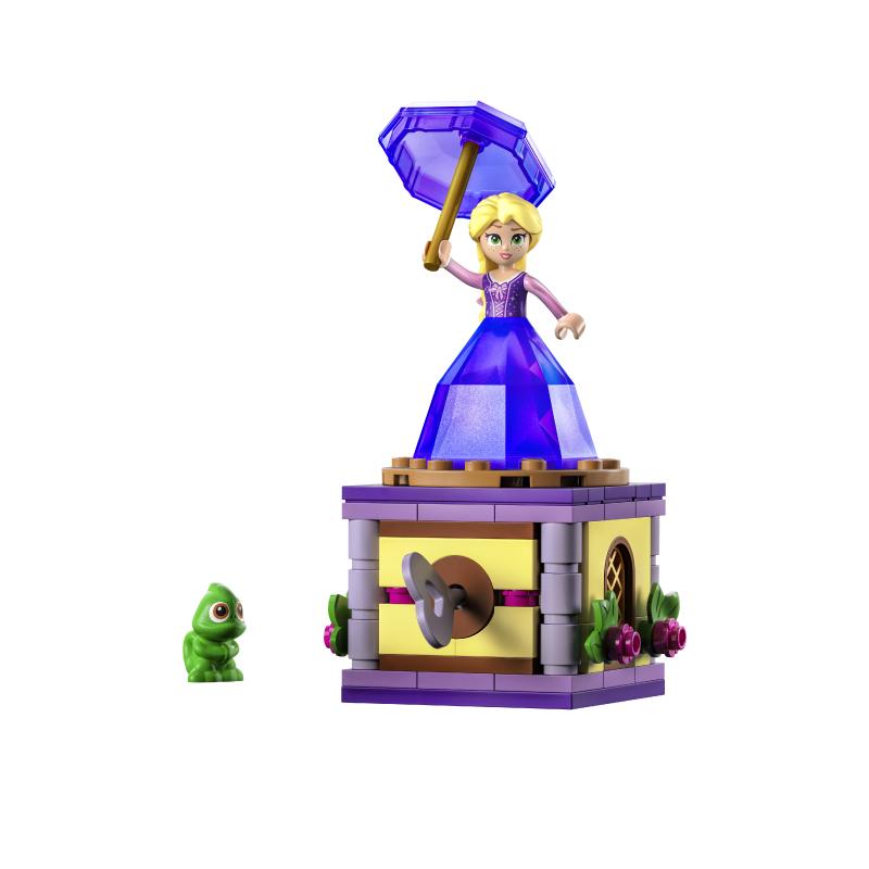 Đồ Chơi Lắp Ráp LEGO Disney Princess Hộp Xoay Công Chúa Rapunzel 43214 (89 chi tiết)