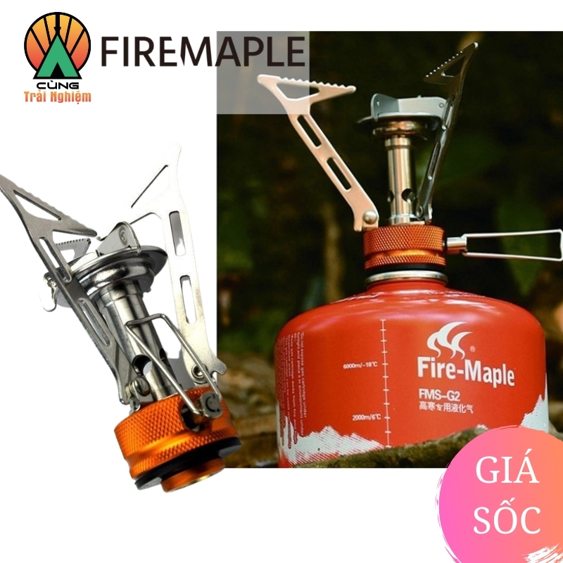 [CHÍNH HÃNG] Bếp Gas Dã Ngoại Điều Áp Chuyên Dụng Fire-Maple Ngoài Trời Nhỏ Gọn Di Động FMS-103