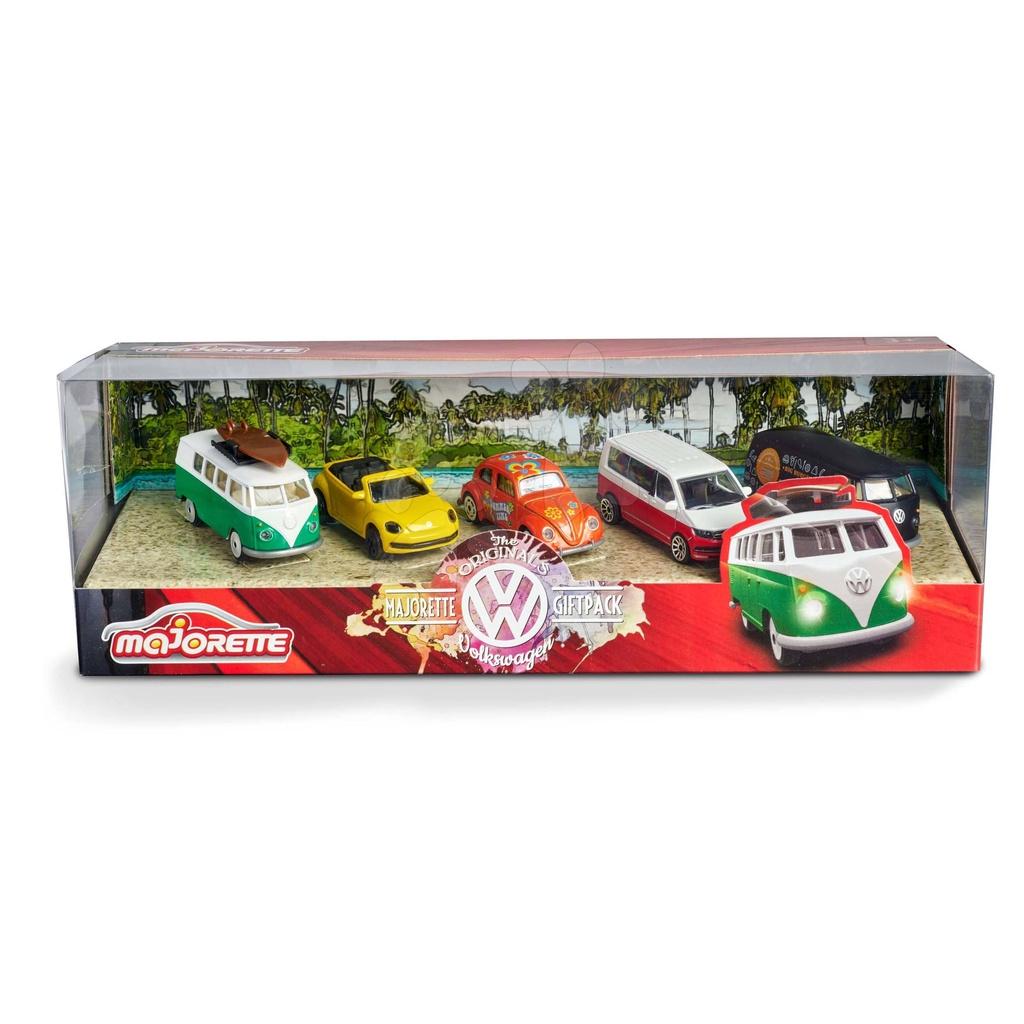 Bộ 5 xe mô hình MAJORETTE Volkswagen 5 Pieces Giftpack