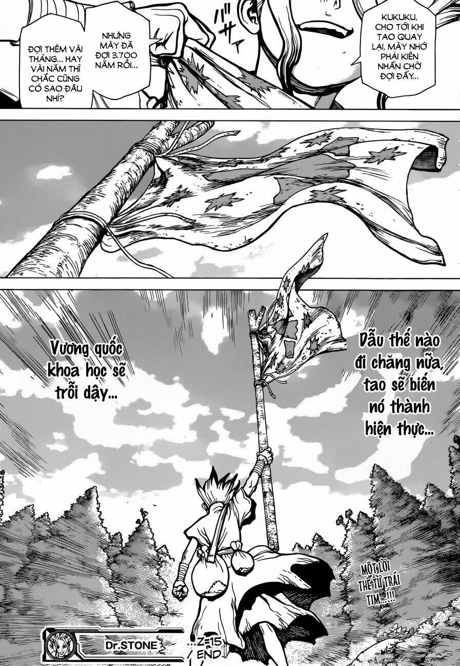 dr.stone - hồi sinh thế giới chapter 15 19