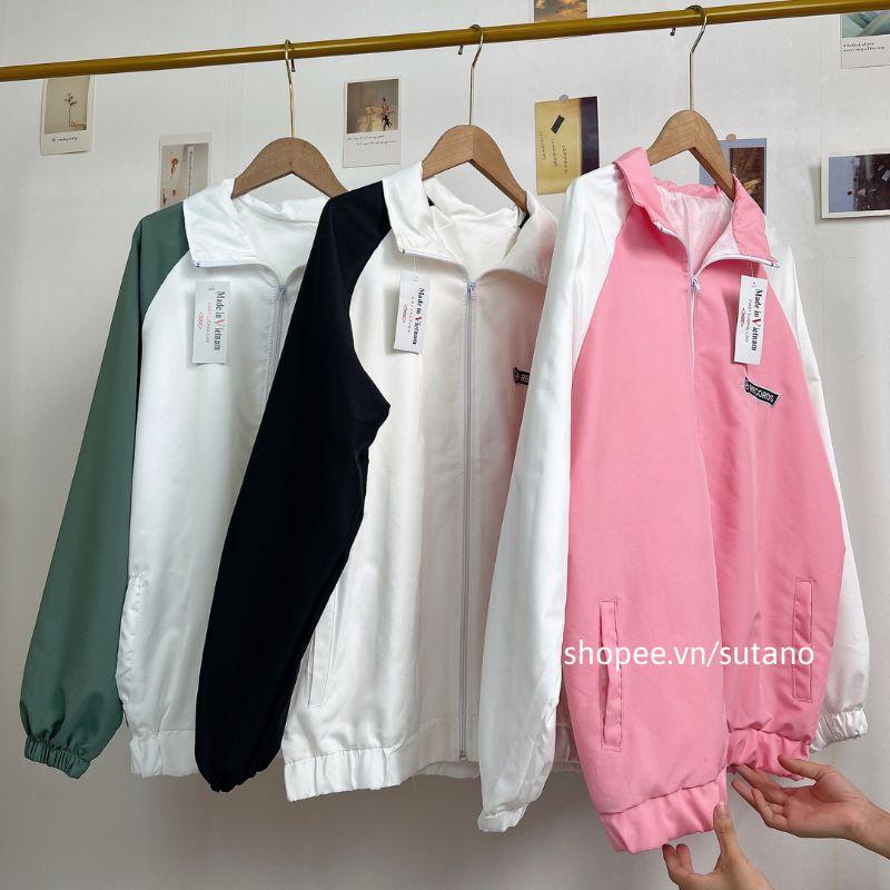 Áo khoác gió RECORDS jacket dù 2 lớp chống nước unisex nam nữ (Ảnh thật/có sẵn) A137 SUTANO