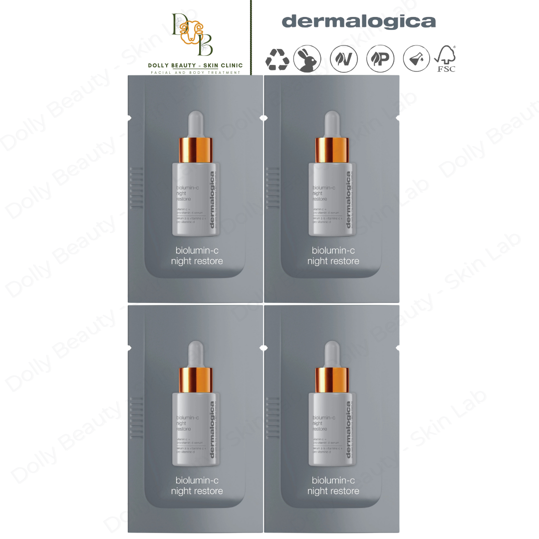 [DERMALOGICA] Huyết thanh Vitamin C mang hiệu quả gấp 3 lần BIOLUMIN-C NIGHT RESTORE vào ban đêm giúp thêm ẩm, sáng da và phục hồi da vào ban đêm