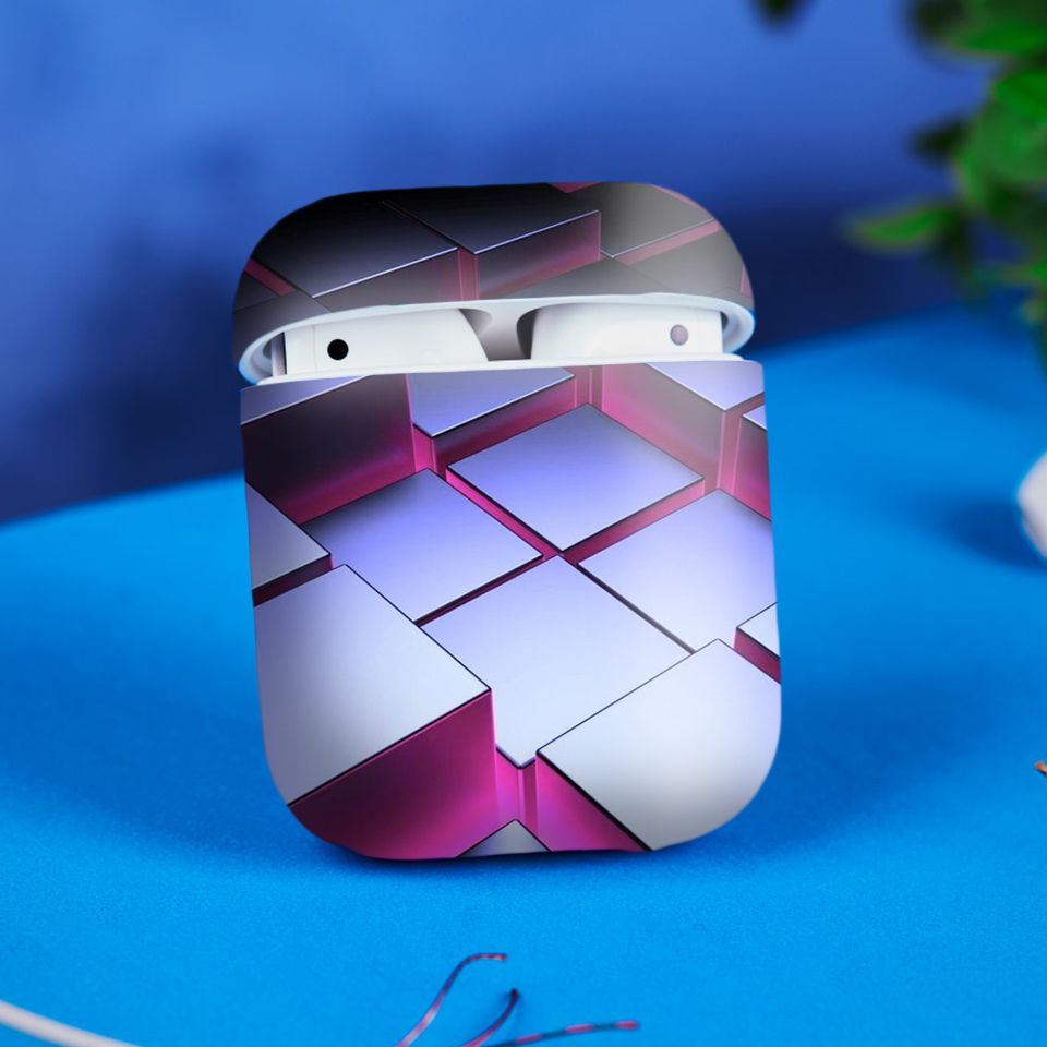 Miếng dán skin chống bẩn cho tai nghe AirPods in hình Họa tiết - HTx146 (bản không dây 1 và 2