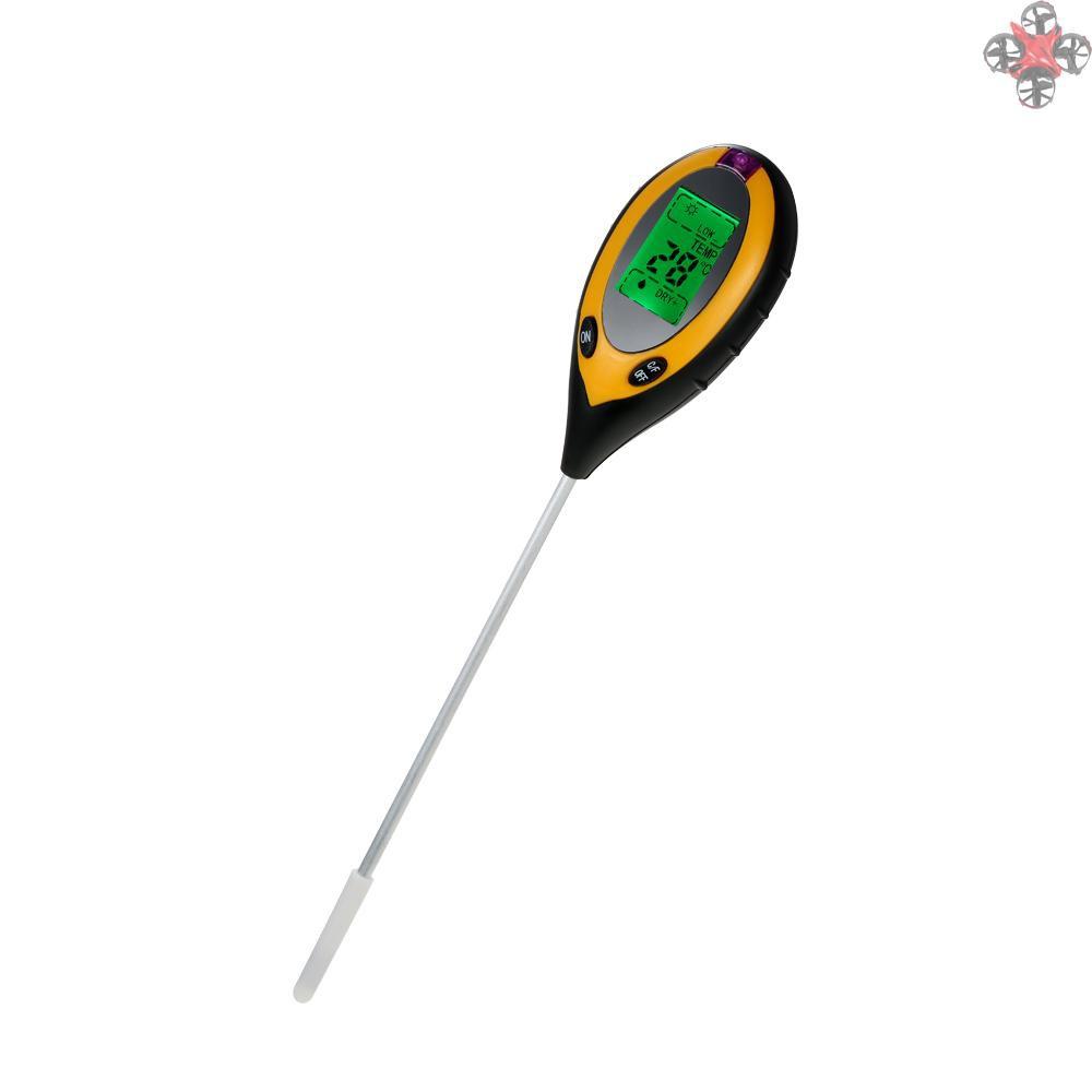 Thiết Bị Đo Độ Ẩm / Nhiệt Độ / Độ Ph 4 Trong 1 Tiện Dụng