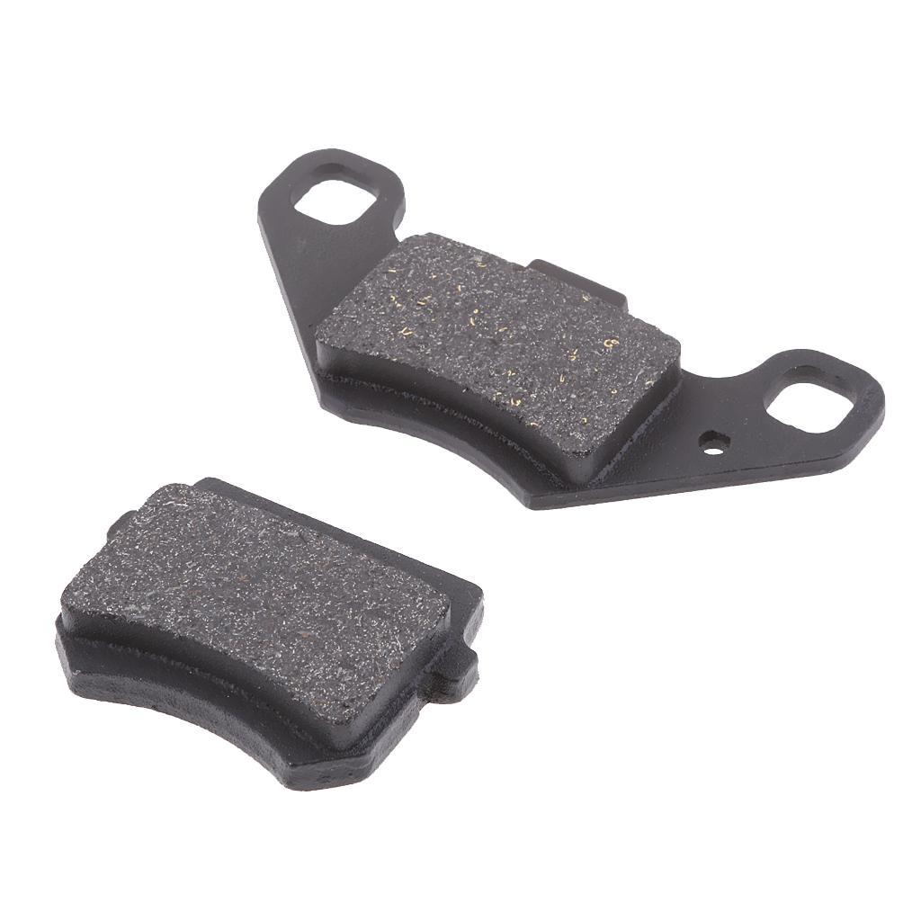 2x 1 Pair Front & Rear Brake Disc Pads Block Caliper for 50cc 70cc 90cc 110CC
