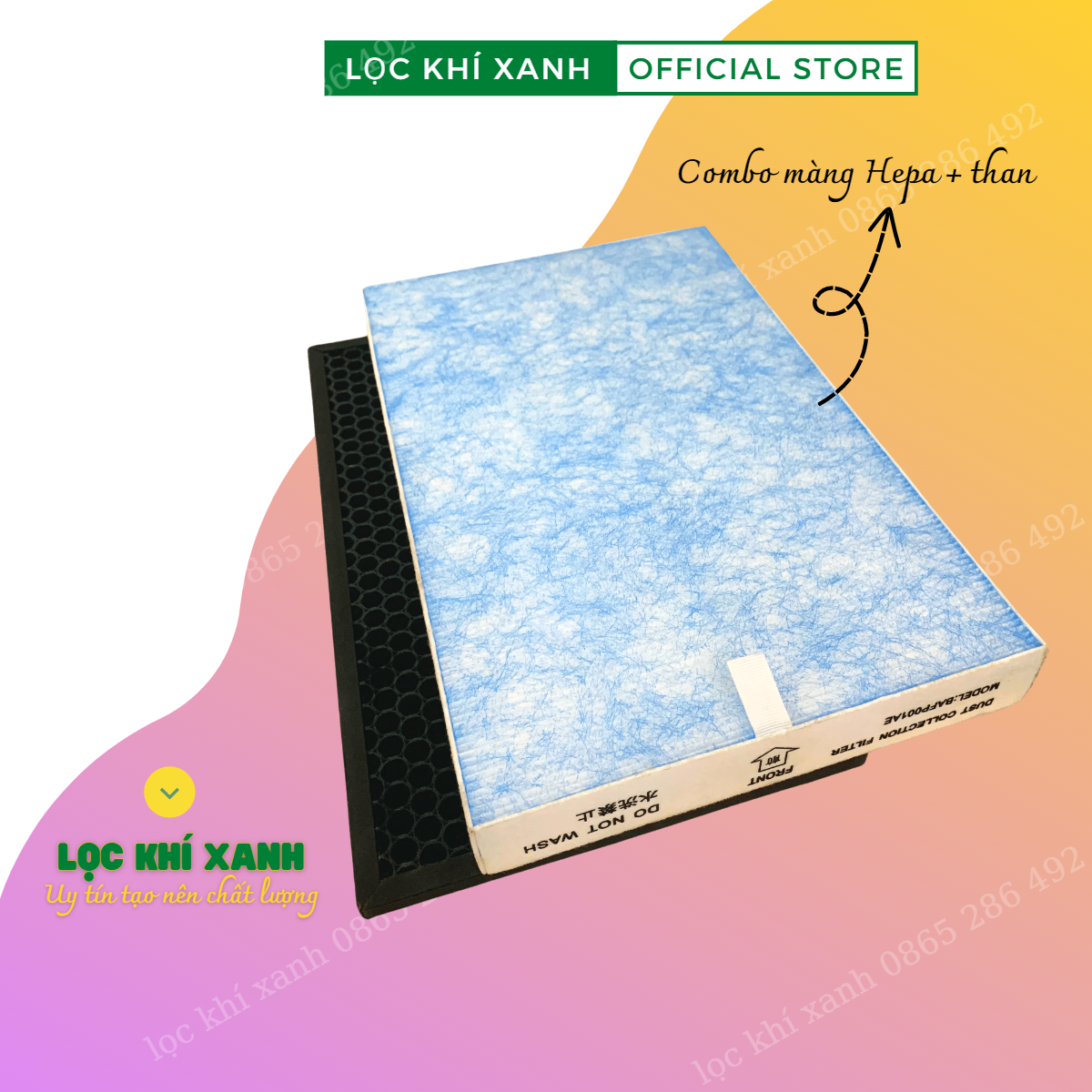 Màng lọc hepa Sharp KC50, D50, E50, F50, H50, G50, J50, D40, E40, F40, H40, G40 .Màng lọc không khí, màng carbon giá rẻ. Hàng nhập khẩu