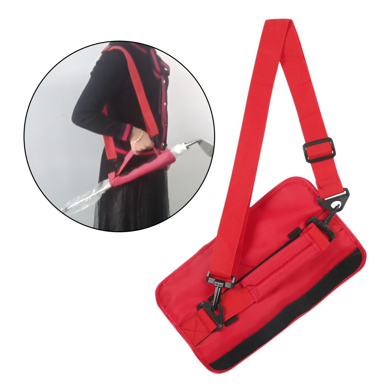 Golf Club Bag Lightweight Travel Driving Range Carrier Course Sleeve Red
