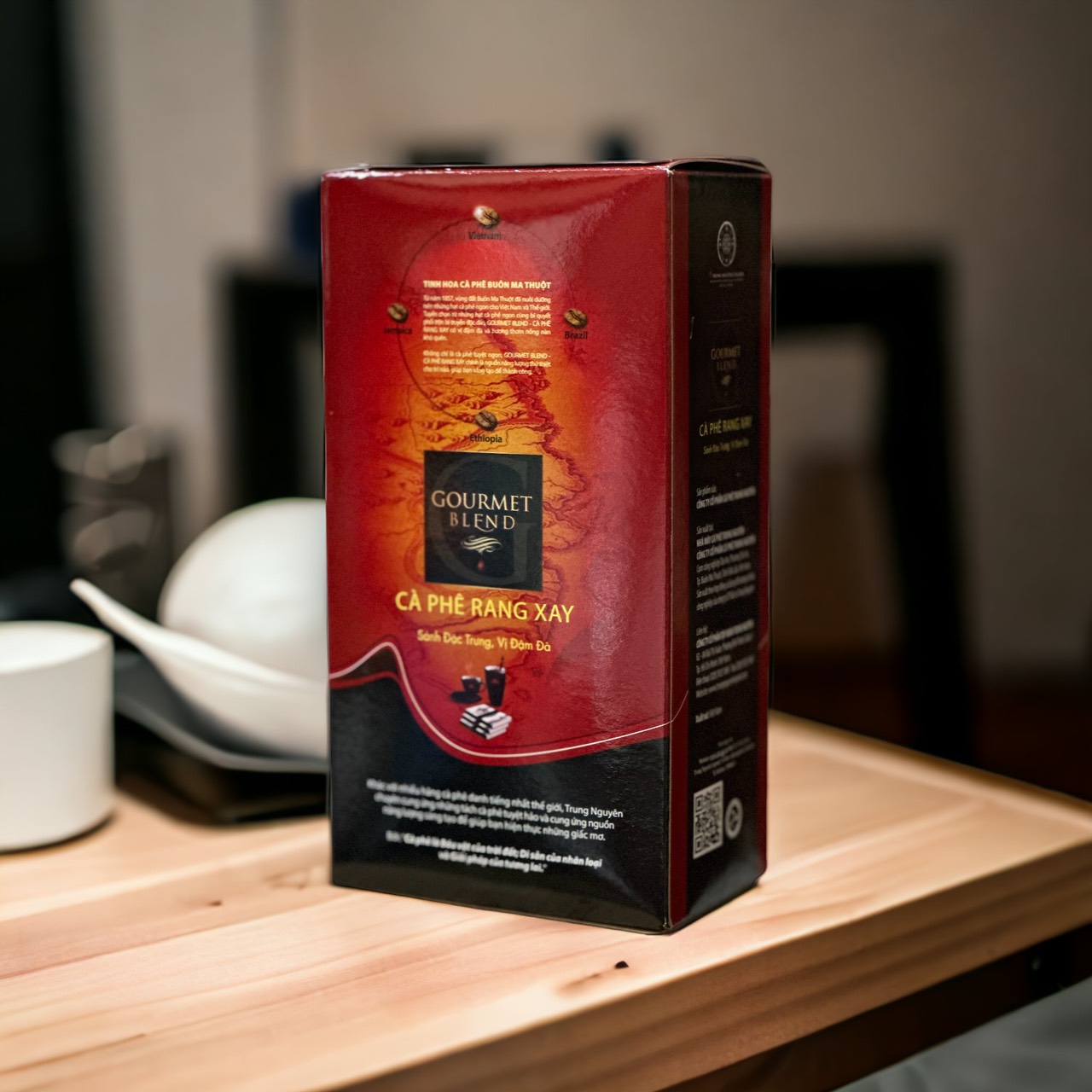 Cà phê Trung Nguyên Gourmet Blend (Hộp giấy 500gam)